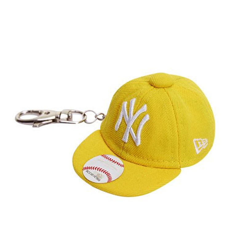 Aksesoris Sneakers New Era 59fifty Cap Key Chain Yellow