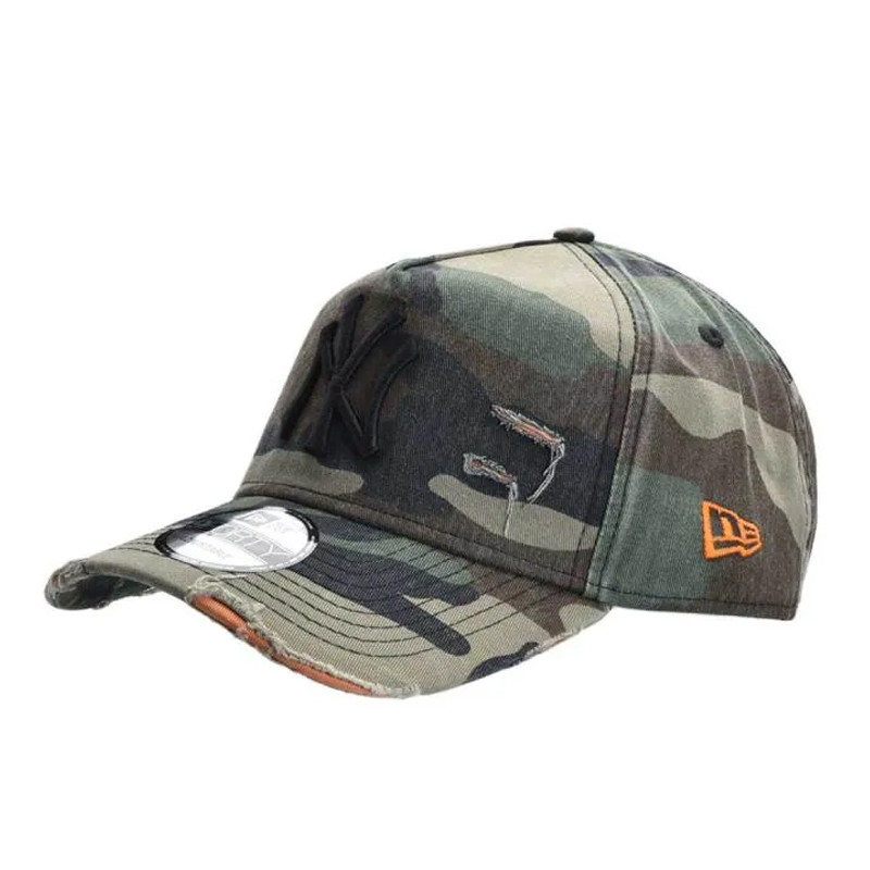 TOPI SNEAKERS NEW ERA 940 AF NY Yankee Cotton Damage Camo Cap