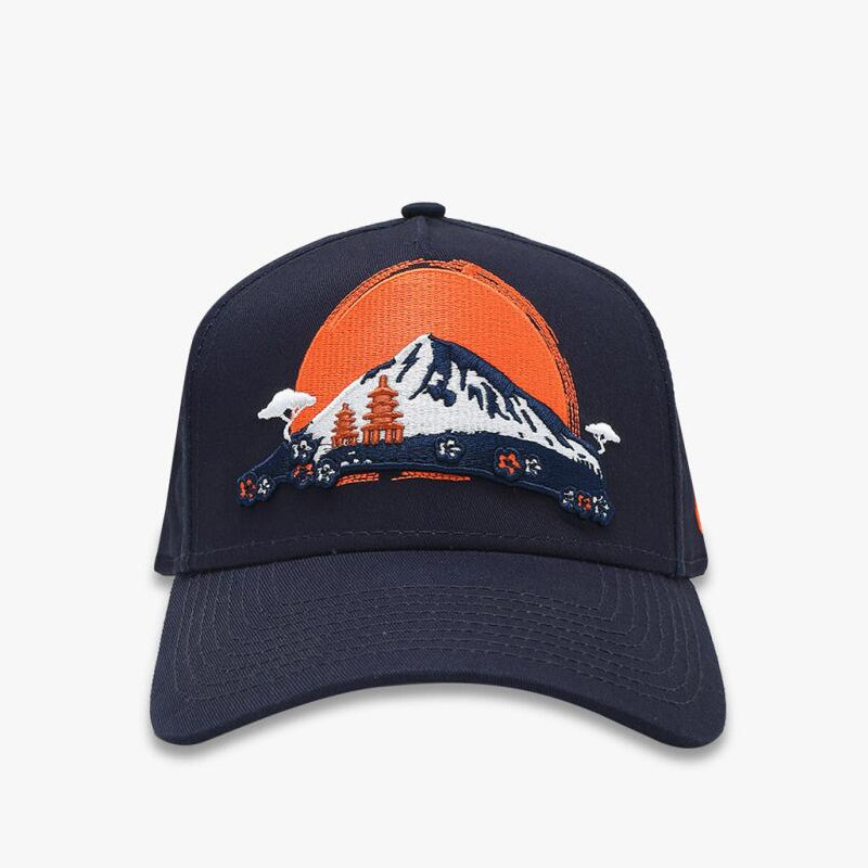 AKSESORIS SNEAKERS NEW ERA Far East Orange A Frame Trucker Cap