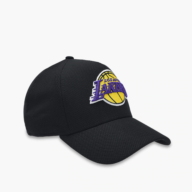 Los Angeles Lakers Black Base A Frame Trucker Cap foto 2