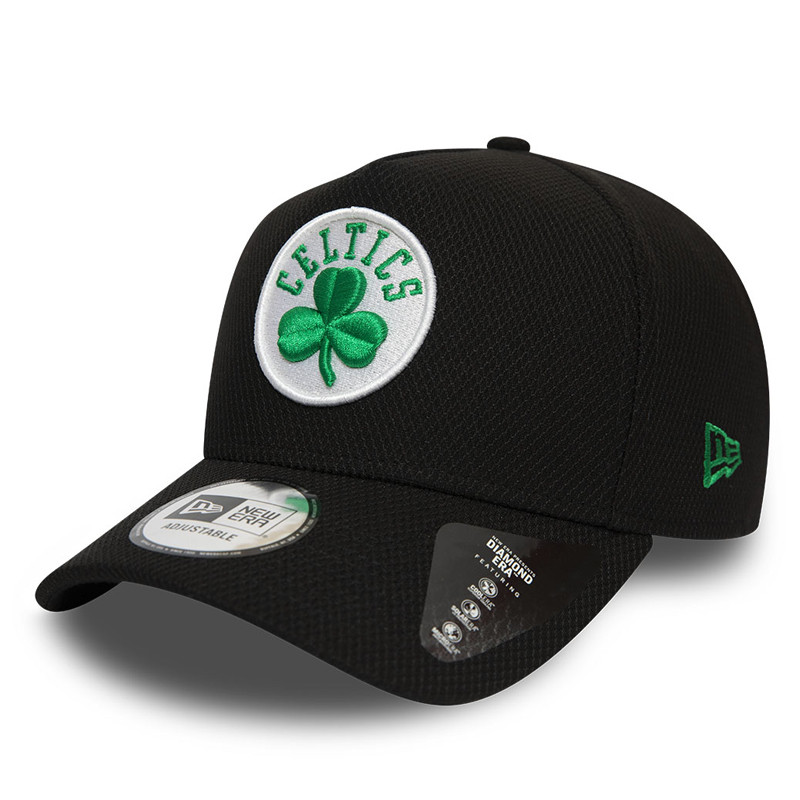 AKSESORIS SNEAKERS NEW ERA Boston Celtics Black Base A Frame Trucker