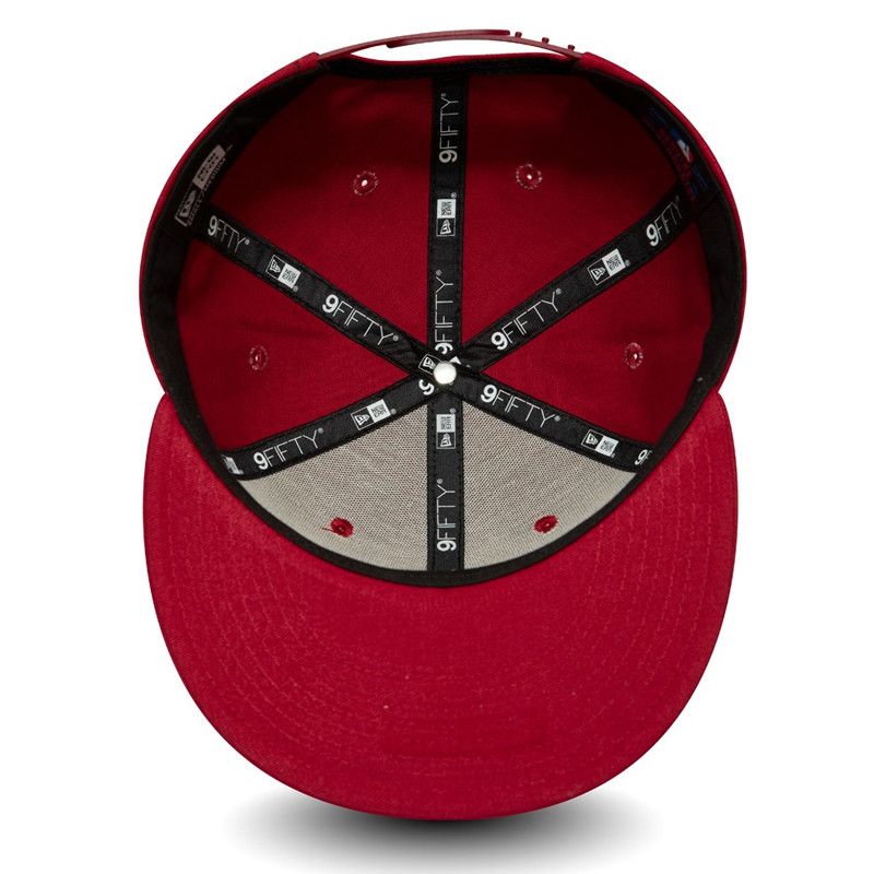 AKSESORIS SNEAKERS NEW ERA Los Angeles Dodgers Essential Red 9Fifty Cap