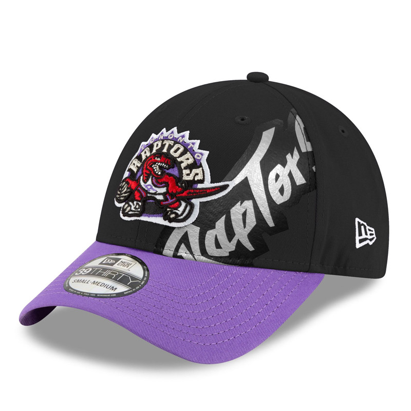 Aksesoris Sneakers New Era Hardwood Classics Toronto Raptors 39thirty  Fitted Cap Black