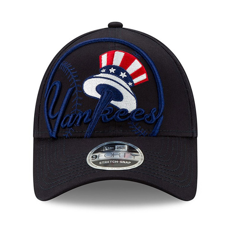 New York Yankees Element Logo Stretch Snap 9forty Cap foto 3