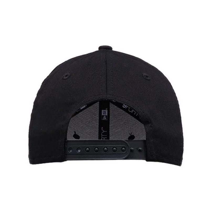 AKSESORIS SNEAKERS NEW ERA LA DODGERS TONAL BLACK 9FIFTY STRETCH SNAP CAP