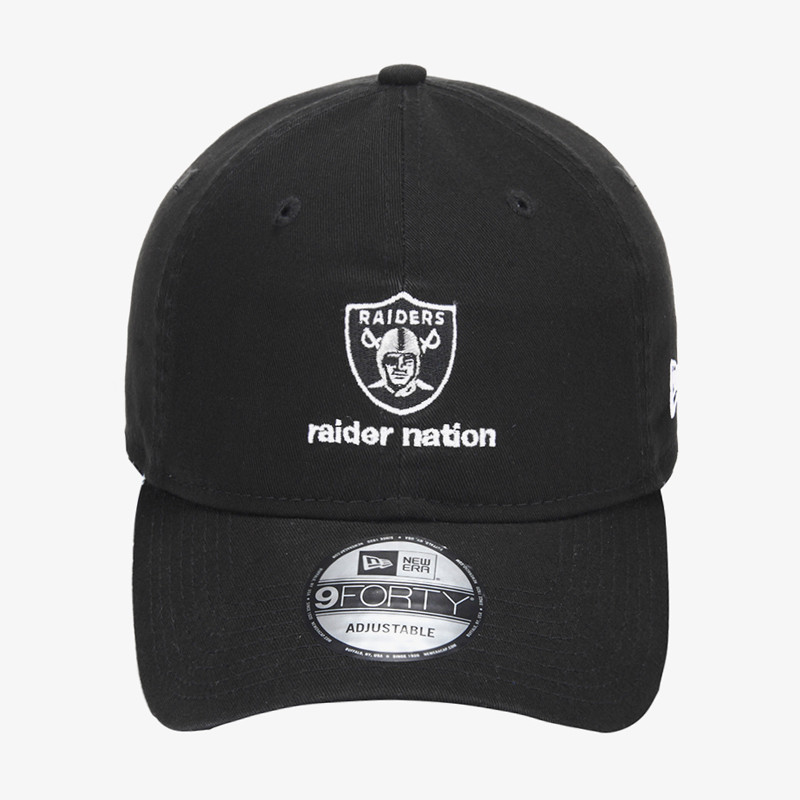 AKSESORIS SNEAKERS NEW ERA League slogan Oakland Raiders Cap