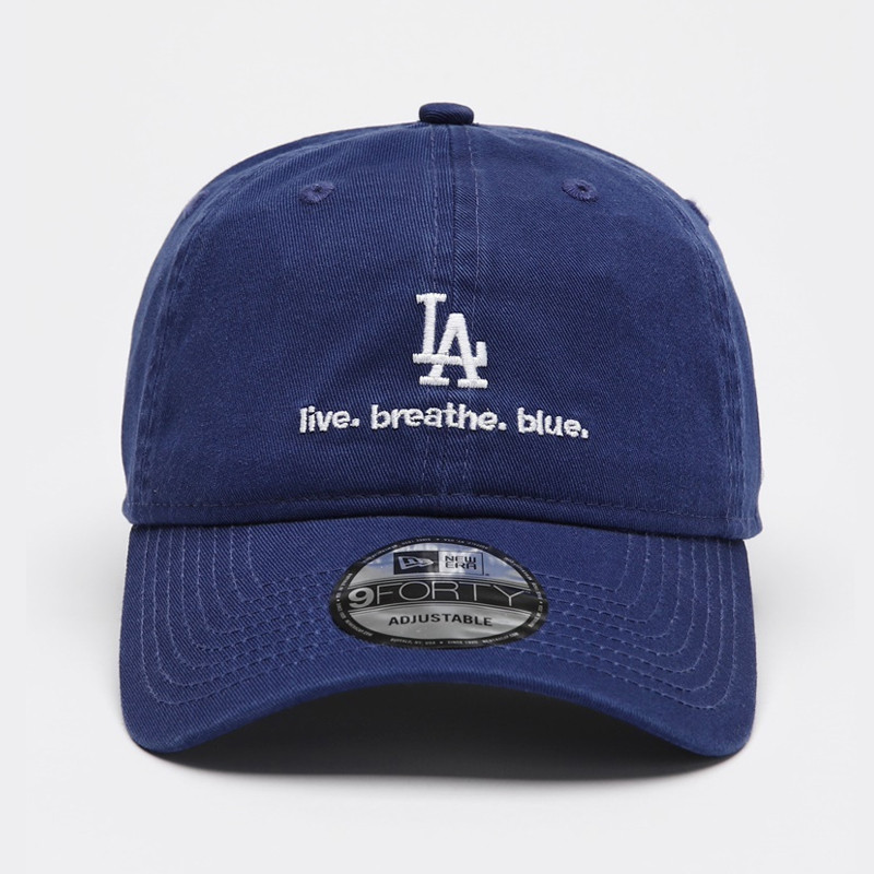 AKSESORIS SNEAKERS NEW ERA x LA Dodgers Slogan 9Forty Cap