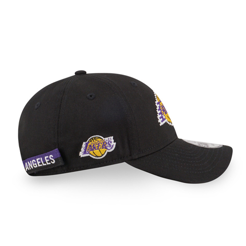 AKSESORIS BASKET NEW ERA 940 Nba Pixels Logo LA Lakers Cap