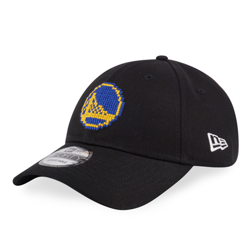 AKSESORIS BASKET NEW ERA 940 Nba Pixels Logo Golden State Warriors Cap