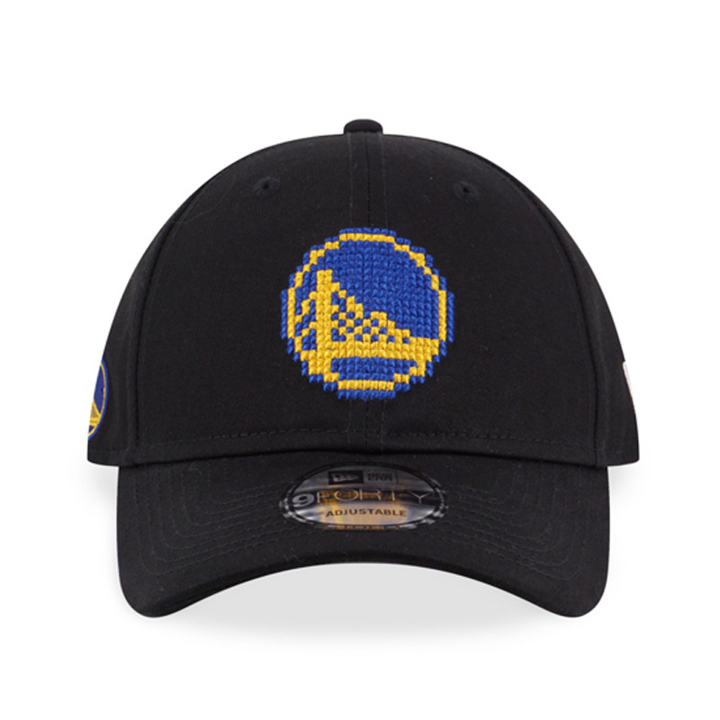 AKSESORIS BASKET NEW ERA 940 Nba Pixels Logo Golden State Warriors Cap