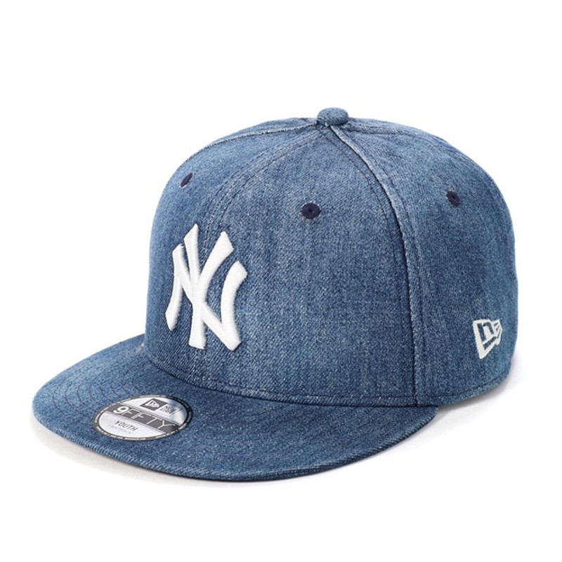 Aksesoris Sneakers New Era Youth 9fifty New York Yankees Cap Washed Denim