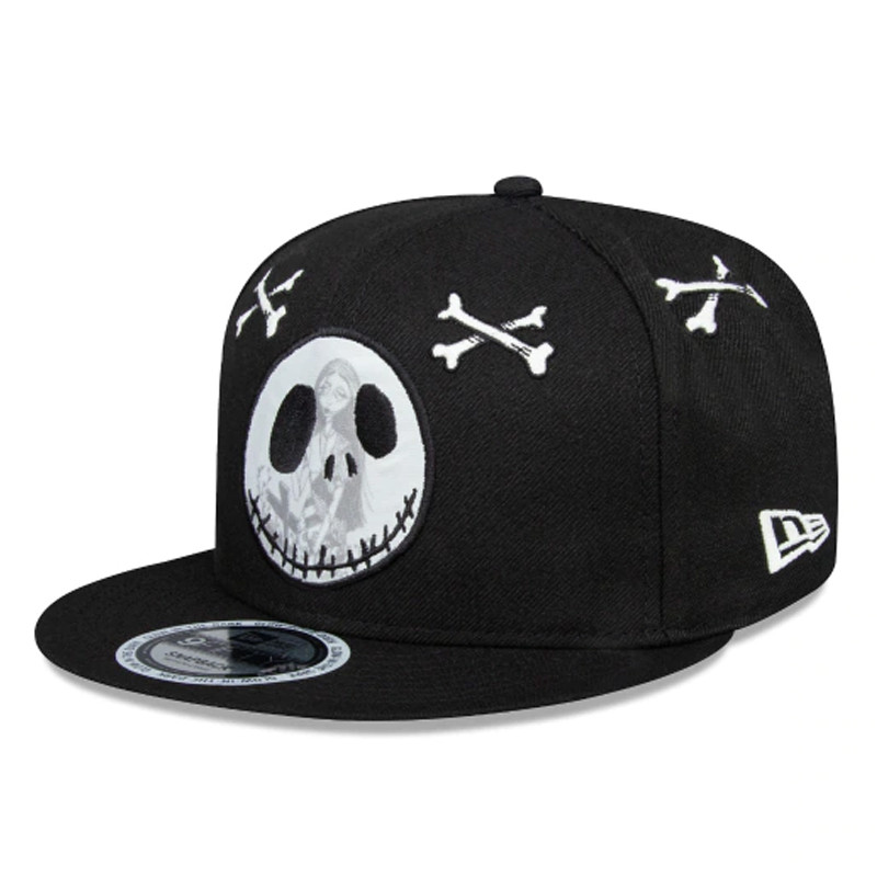 AKSESORIS SNEAKERS NEW ERA ack Skellington The Nightmare Before Christmas 9FIFTY Cap