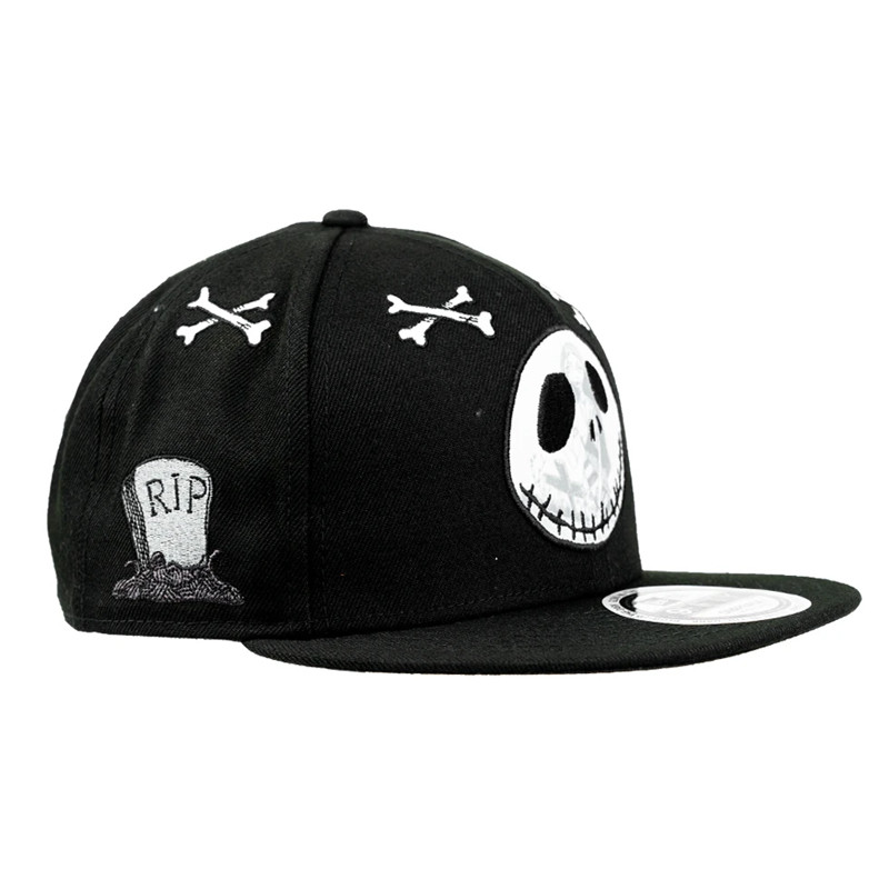 AKSESORIS SNEAKERS NEW ERA ack Skellington The Nightmare Before Christmas 9FIFTY Cap