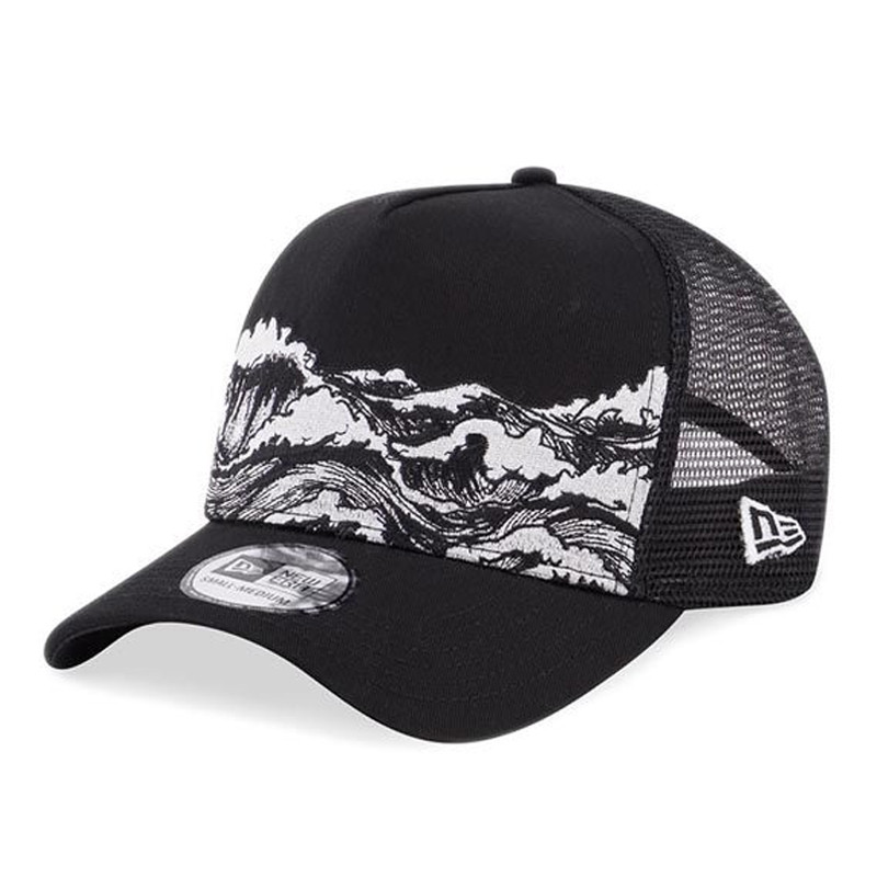 AKSESORIS SNEAKERS NEW ERA 940 K-Frame New York Wave Trucker Caps