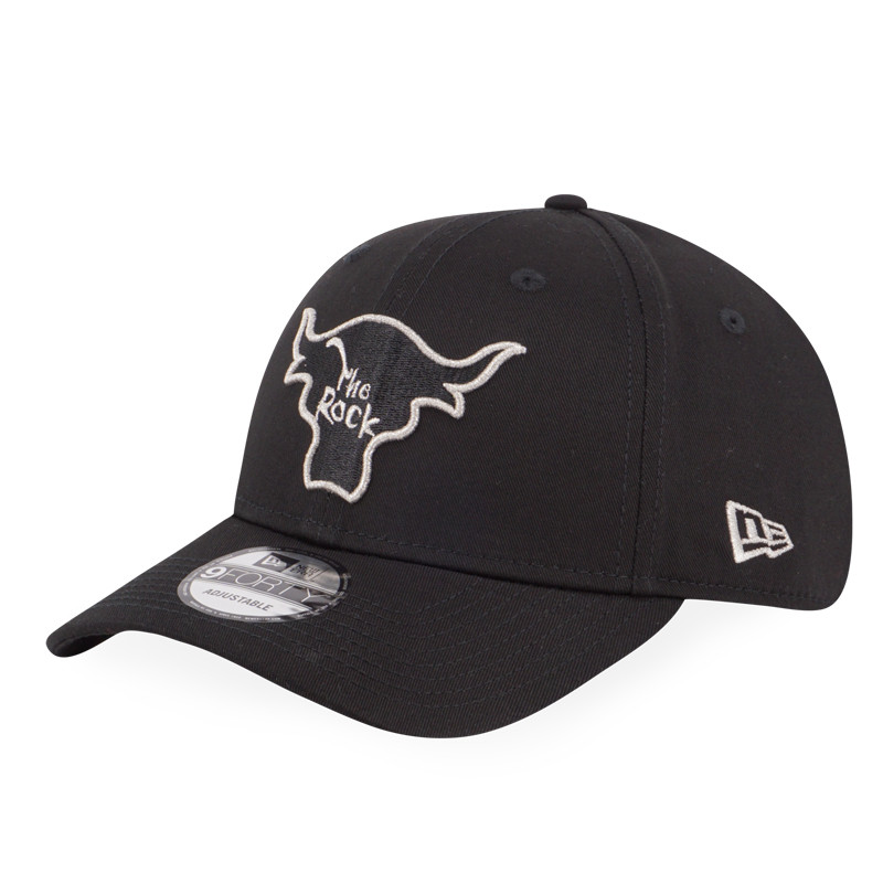 AKSESORIS SNEAKERS NEW ERA 9Forty WWE The Rock
