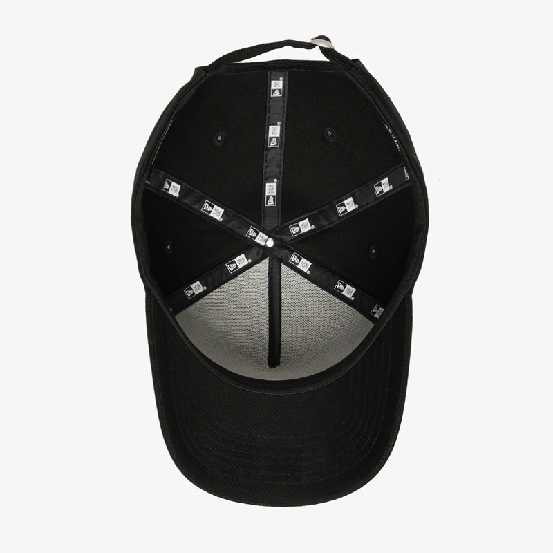 TOPI SNEAKERS NEW ERA 9Forty New York Yankees Silver Outline Black Trucker