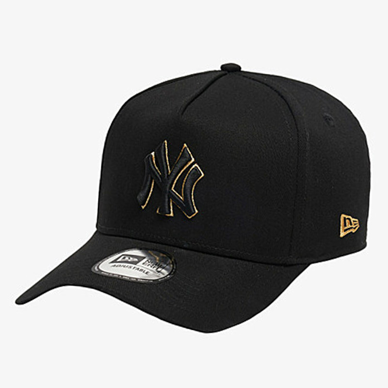 TOPI SNEAKERS NEW ERA 940 K-Frame Gold Outline New York Yankees Caps