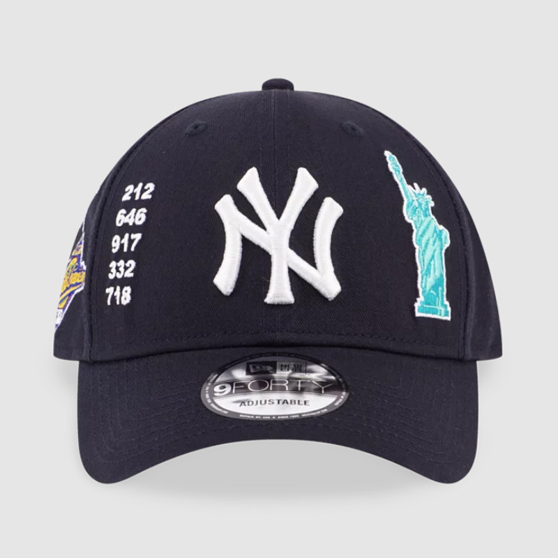 940 City Logos New York Yankees Cap foto 2