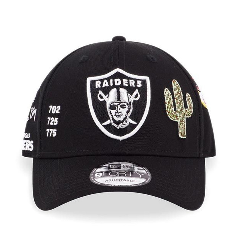 940 City Logos Las Vegas Raiders Cap foto 2