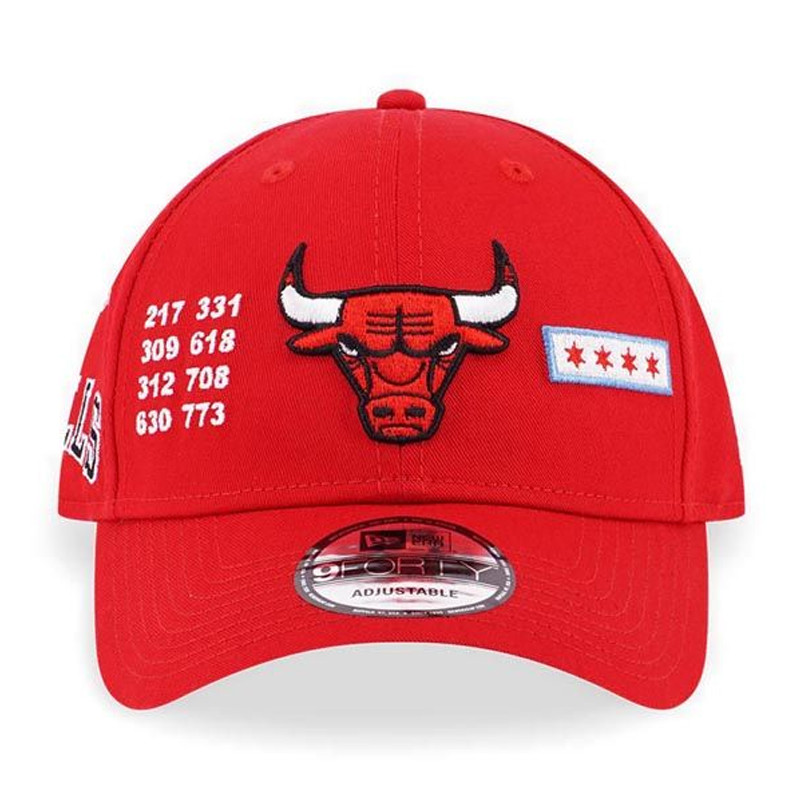 940 City Logos Chicago Bulls Cap foto 4