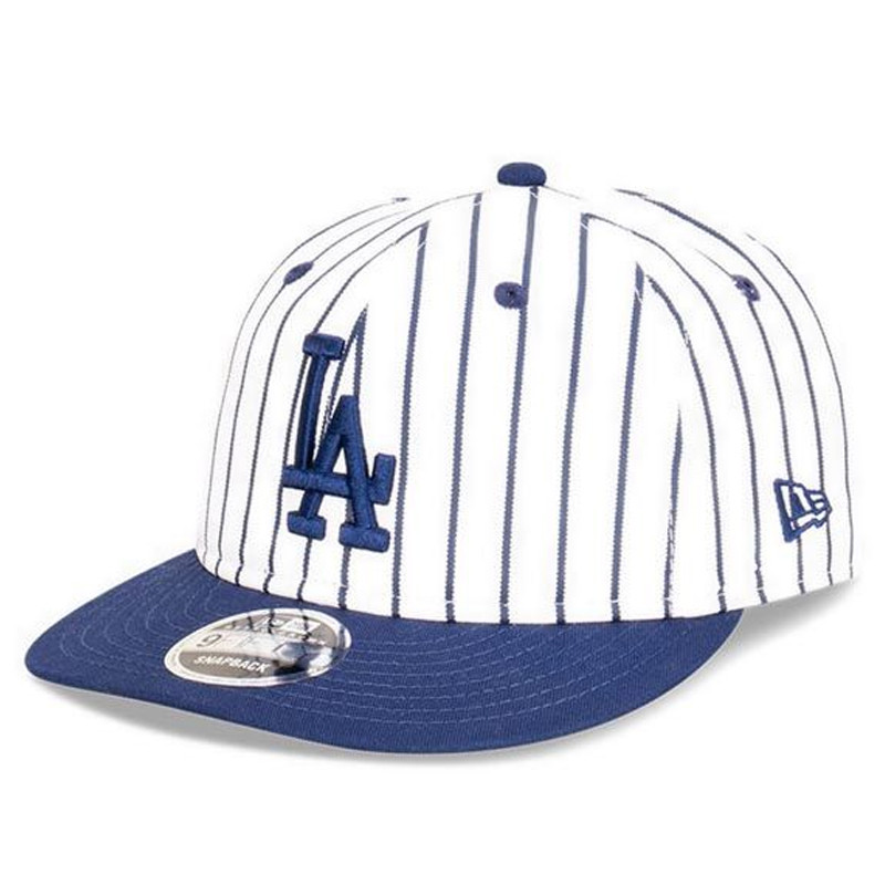 TOPI SNEAKERS NEW ERA Los Angeles Dodgers Pinstripe Retro Crown 9FIFTY Snapback