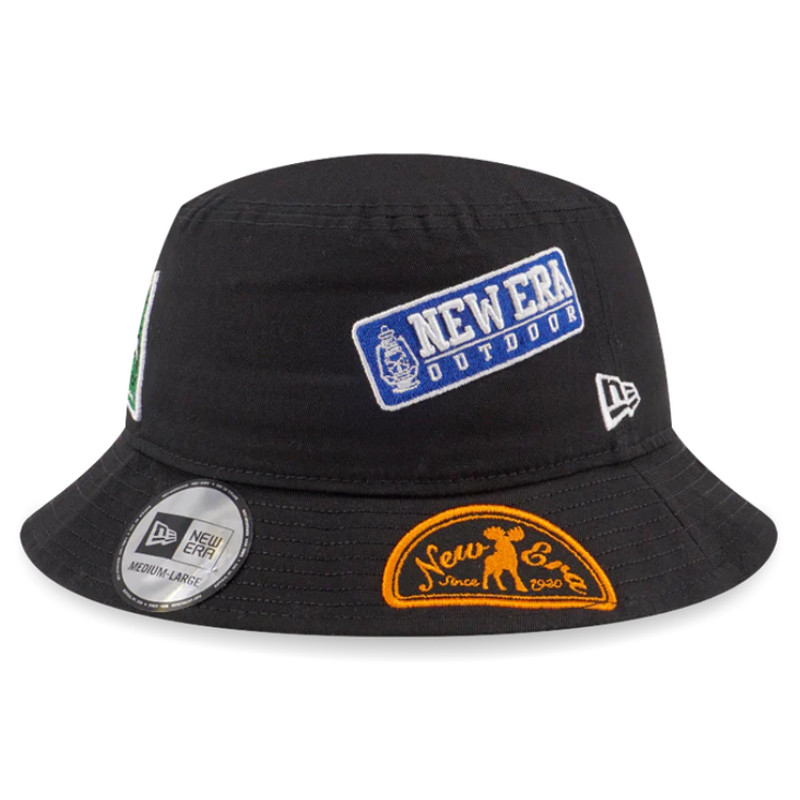 TOPI SNEAKERS NEW ERA BUCKET OUTDOOR MULTI PATCH