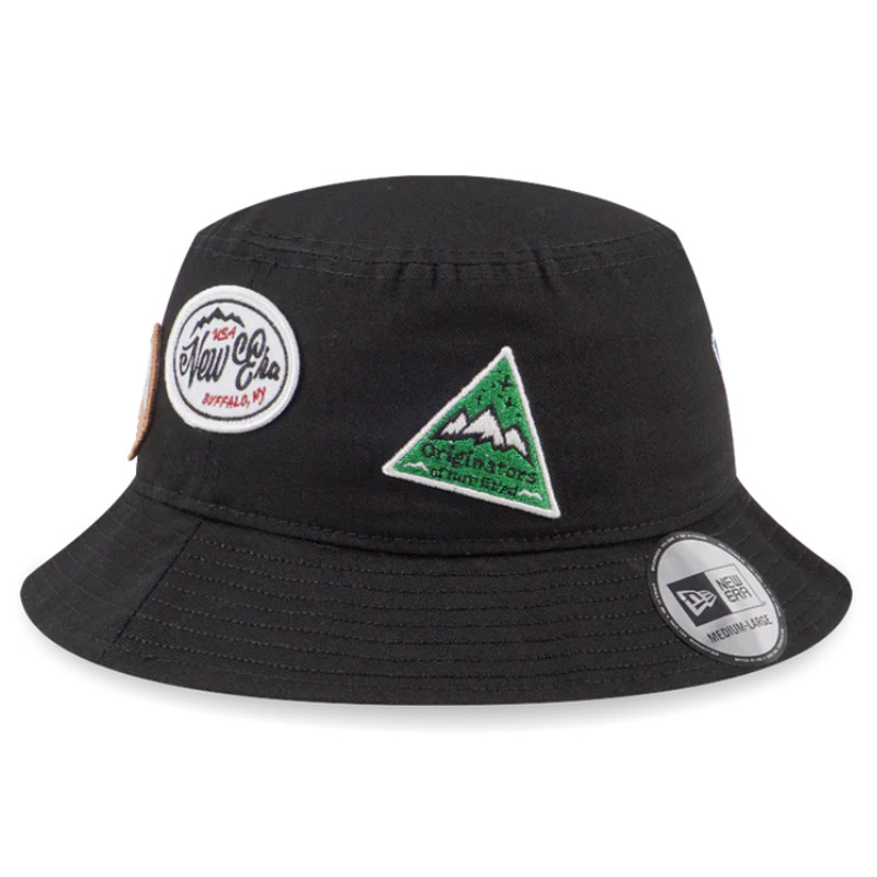 TOPI SNEAKERS NEW ERA BUCKET OUTDOOR MULTI PATCH