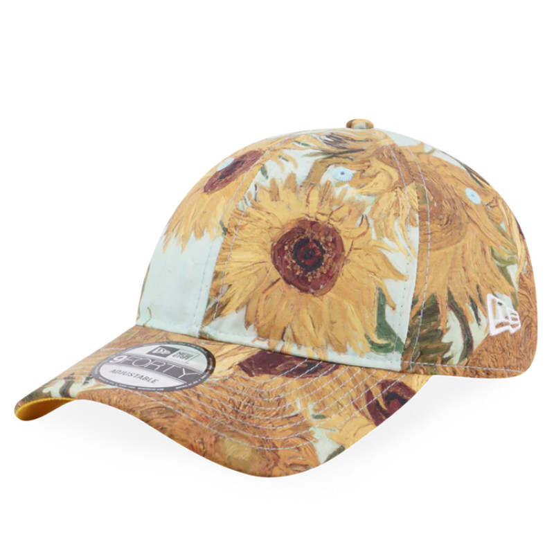 TOPI SNEAKERS NEW ERA 9FORTY UNSTRUCTED VAN GOGH FLOWER Cap