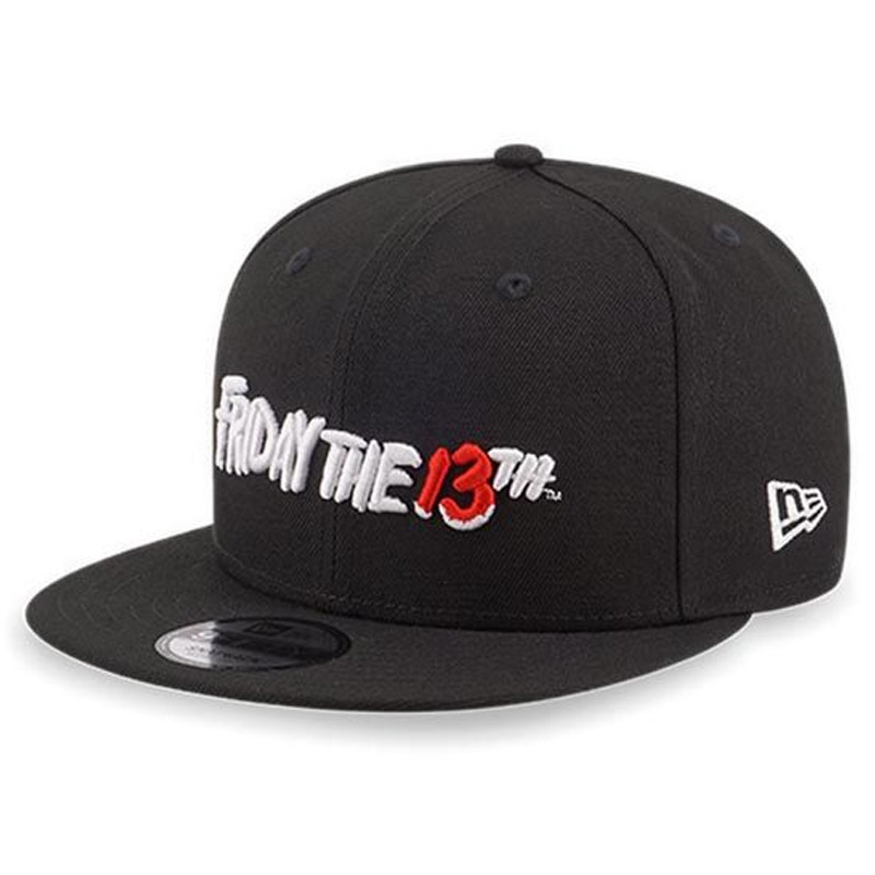 Topi Sneakers New Era 950 Horror Movies Friday The 13th Cap Black