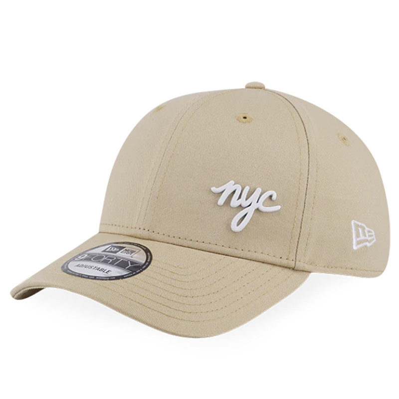 TOPI SNEAKERS NEW ERA NYC METAL BADGE 9FORTY CAP