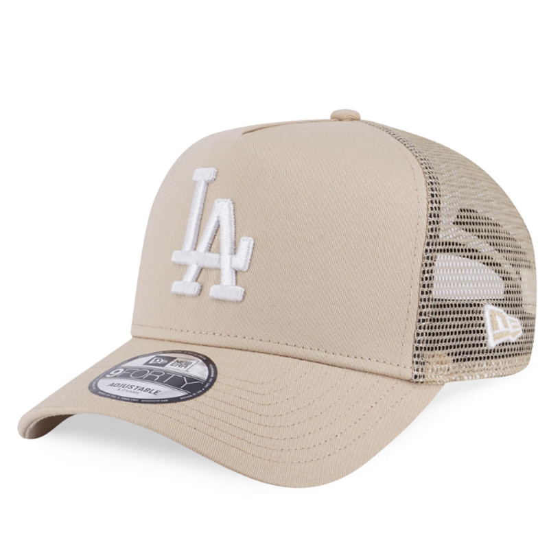 Topi Sneakers New Era 9forty Af Trucker Color Era Los Angeles Dodgers Cap  Oat Milk