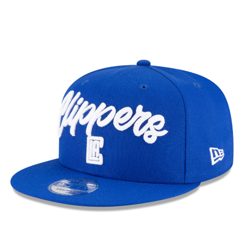 AKSESORIS BASKET NEW ERA Los Angeles Clippers Blue NBA Authentics Draft Series 9FIFTY Cap