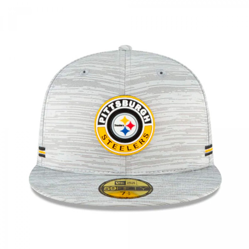 AKSESORIS SNEAKERS NEW ERA 59Fifty Fitted Cap SIDELINE Pittsburgh Steelers