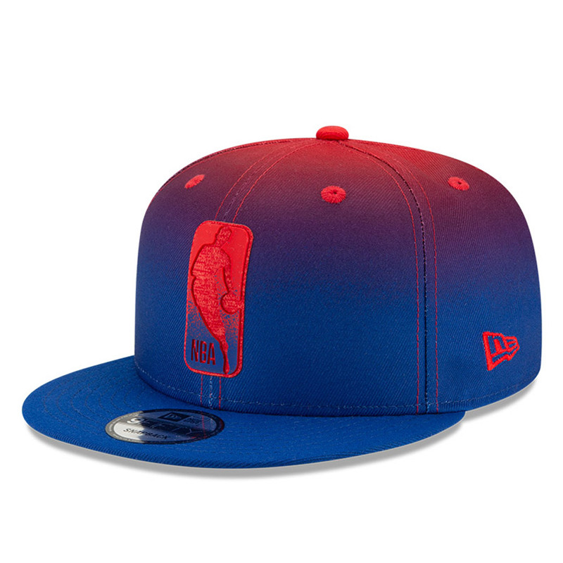 AKSESORIS SNEAKERS NEW ERA NBA LOGO BACK HALF BLACK 9FIFTY CAP