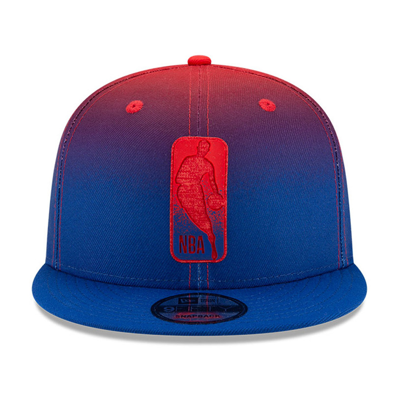 AKSESORIS SNEAKERS NEW ERA NBA LOGO BACK HALF BLACK 9FIFTY CAP