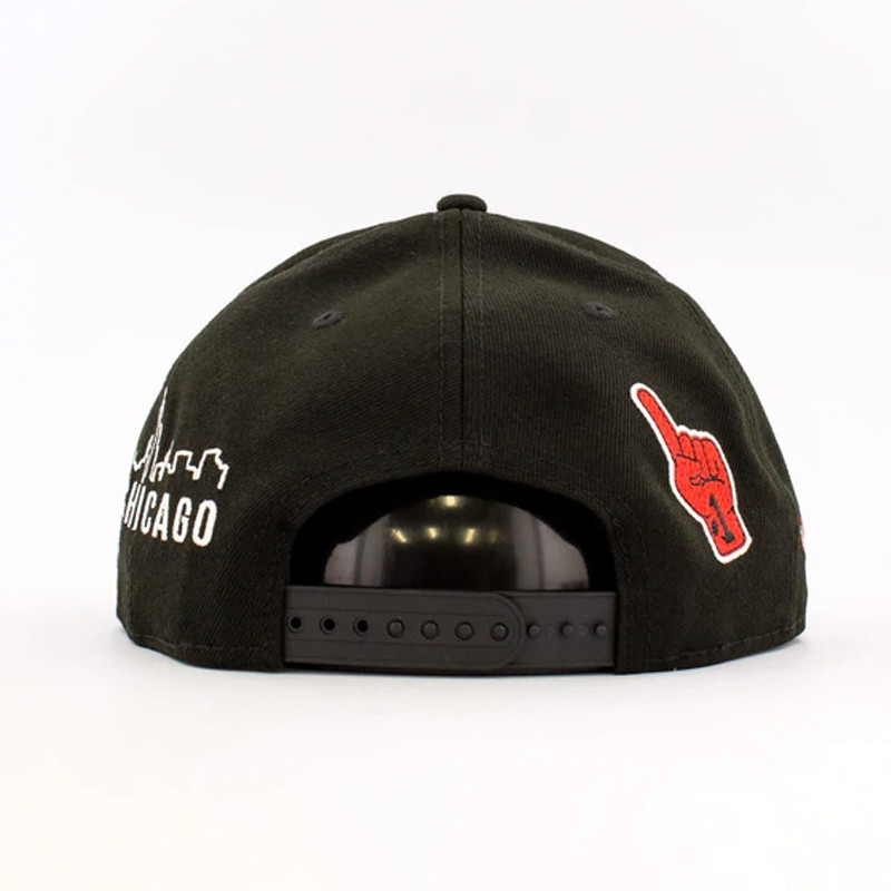 TOPI BASKET NEW ERA NBA Finals Chicago Bulls 9fifty Snapback