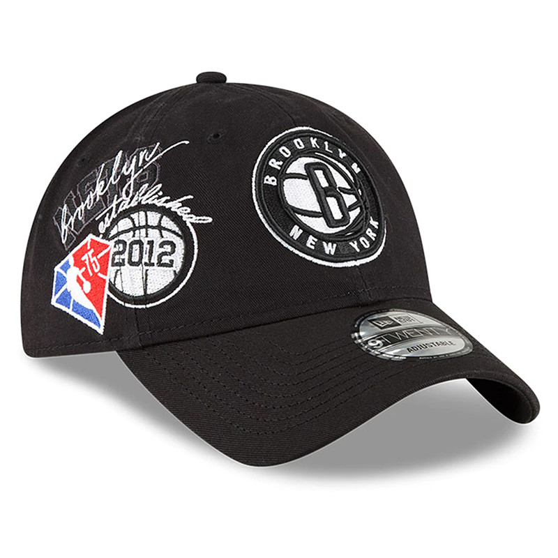 TOPI BASKET NEW ERA BROOKLYN NETS BACK HALF 9TWENTY HAT