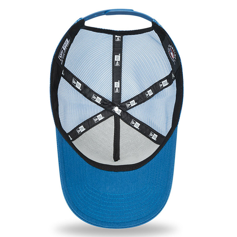 TOPI SNEAKERS NEW ERA LA Dodgers Tonal Mesh Blue A-Frame Trucker Cap