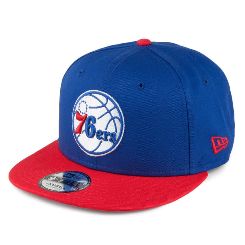 Aksesoris Basket New Era Philadelphia 76ers Two Tone 9fifty Snapback Blue  Red