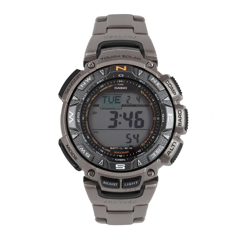 JAM TANGAN  CASIO Protrek  All Titanium Triple Sensor
