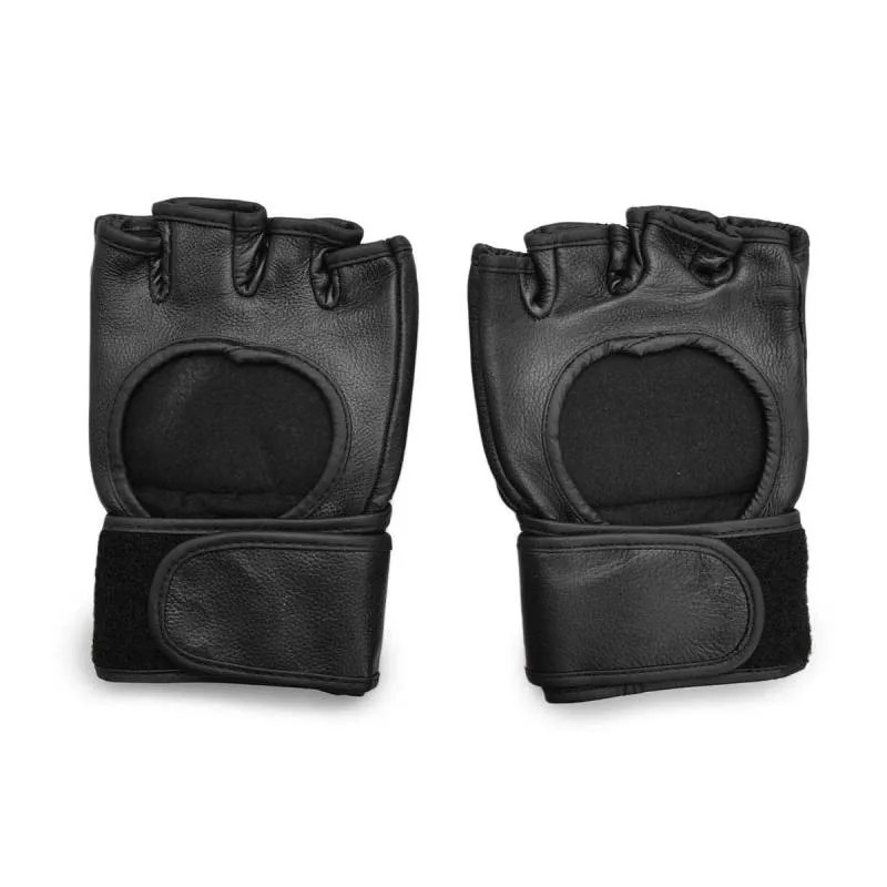 PERALATAN TRAINING REEBOK Combat Leather MMA Gloves