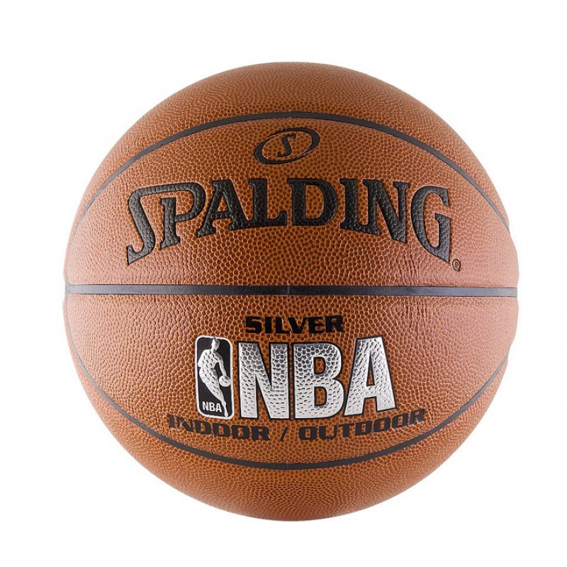 PERALATAN BASKET SPALDING NBA Silver Series Indoor Outdoor