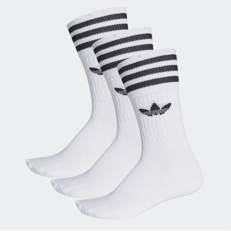 KAOS KAKI SNEAKERS ADIDAS Originals 3PK Crew Sock