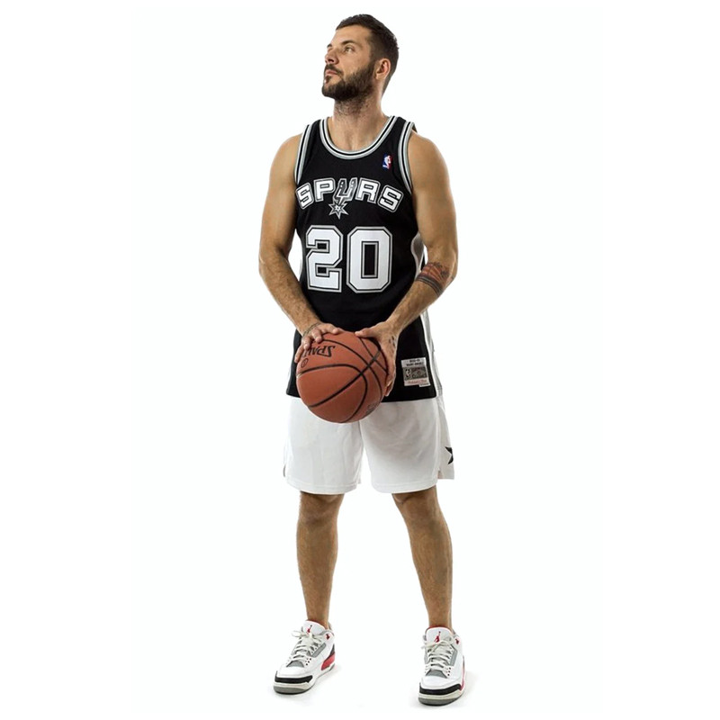 BAJU BASKET MITCHELL N NESS Manu Ginobili San Antonio Spurs 2002-03 Swingman Jersey