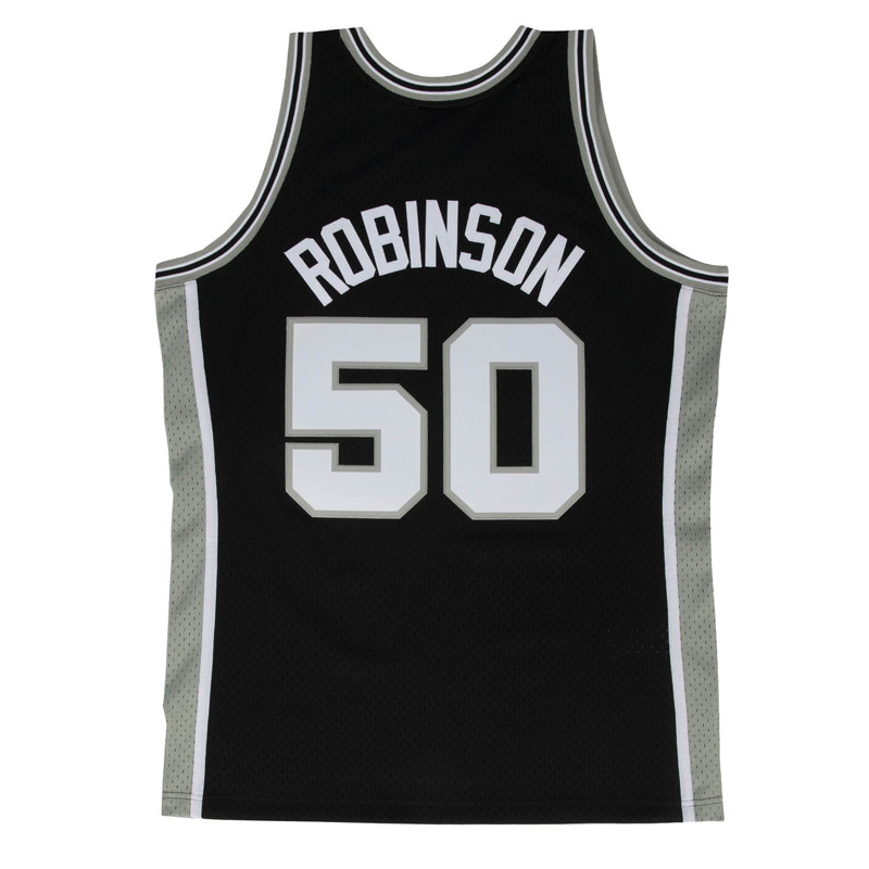 BAJU BASKET MITCHELL N NESS San Antonio Spurs David Robinson Swingman Jersey