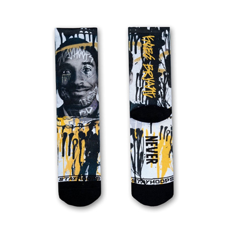 KAOS KAKI BASKET STAY HOOPS RIP Kobe