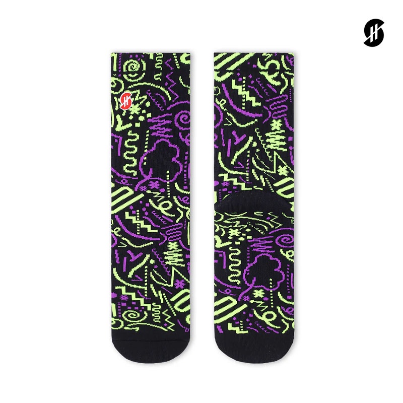 KAOS KAKI BASKET STAY HOOPS Performance Sock Squiggle