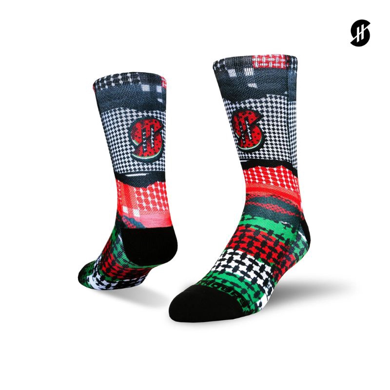 KAOS KAKI BASKET STAY HOOPS Keffiyeh Donation to Palestine