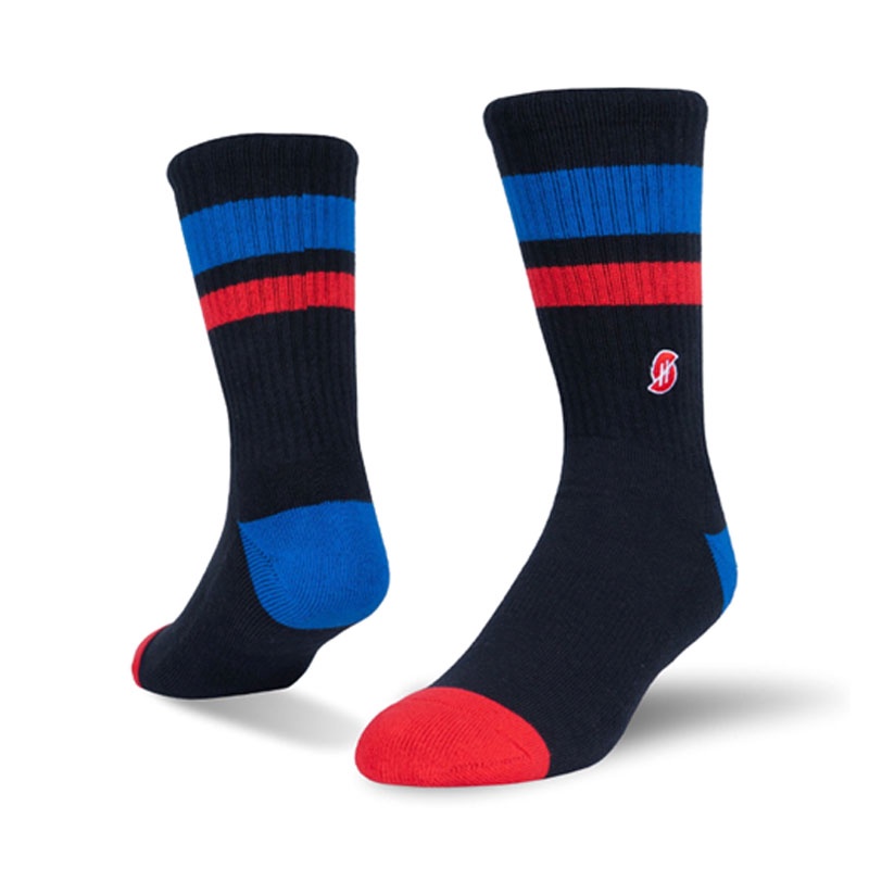 KAOS KAKI BASKET STAY HOOPS Noir