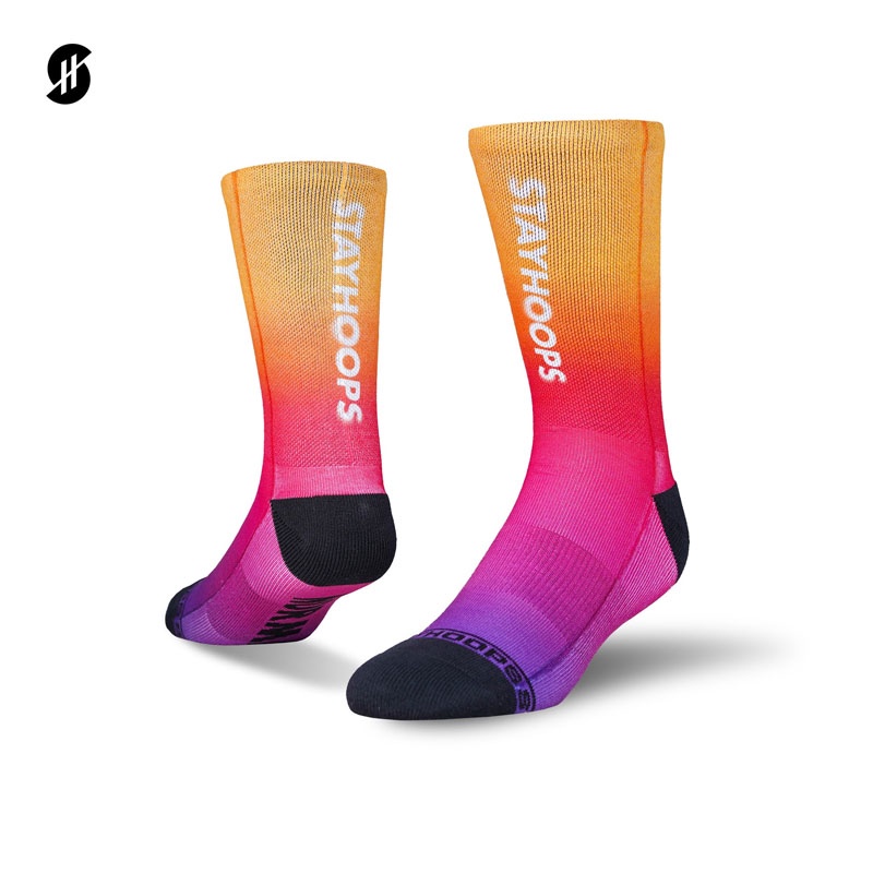 KAOS KAKI BASKET STAY HOOPS Fullprint Sock Miligante